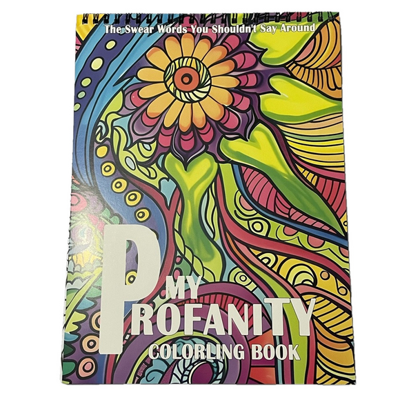 Adult Profanity Coloring Book - Picture 2 of 4